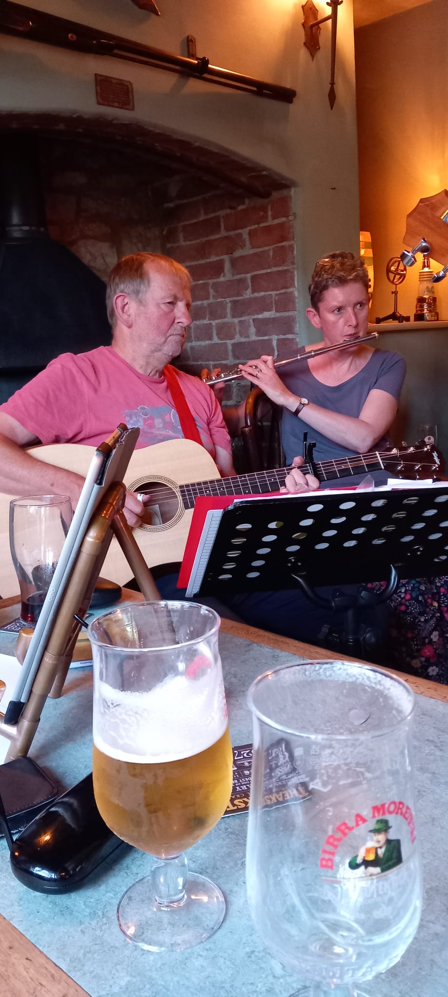 Glenn and Kerry at Slingsby
